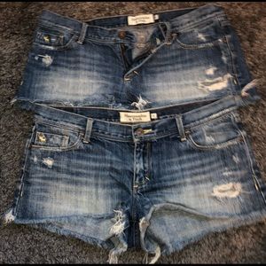 Abercrombie Jean Shorts